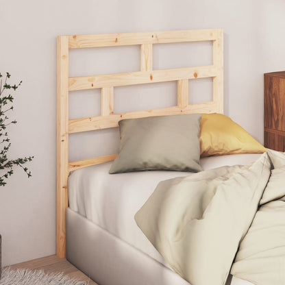 Bed Headboard 106x4x100 cm Solid Wood Pine