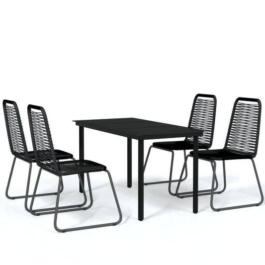 Garden Dining Set | Black
