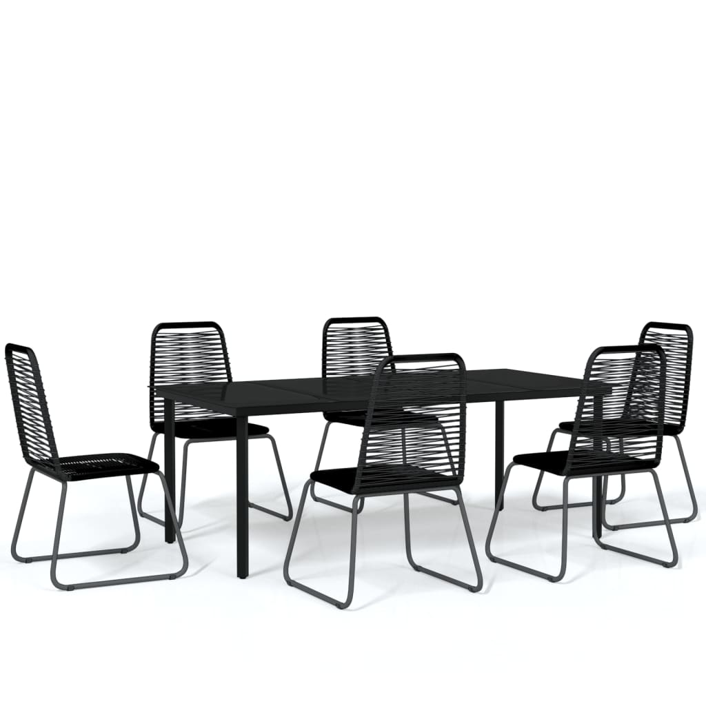 Garden Dining Set | Black