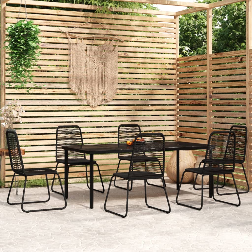 Garden Dining Set | Black