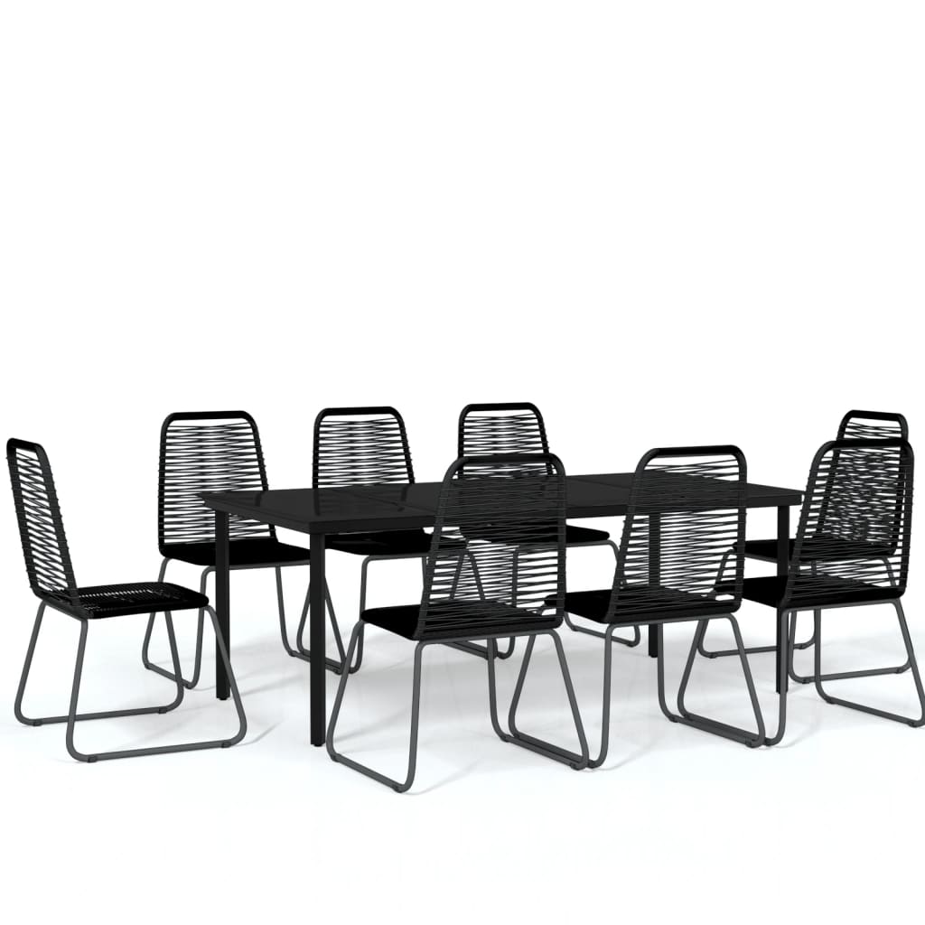 Garden Dining Set | Black