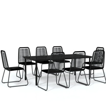 Garden Dining Set | Black