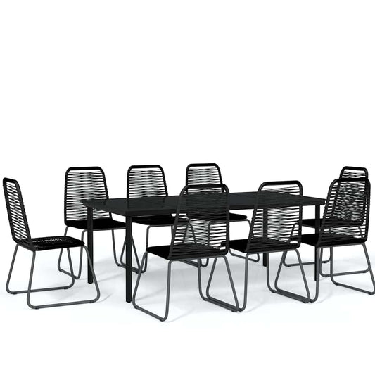 Garden Dining Set | Black