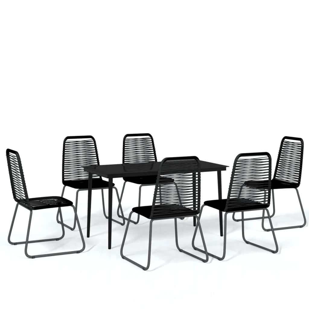 Garden Dining Set | Black