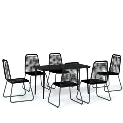 Garden Dining Set | Black
