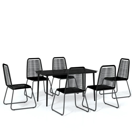 Garden Dining Set | Black