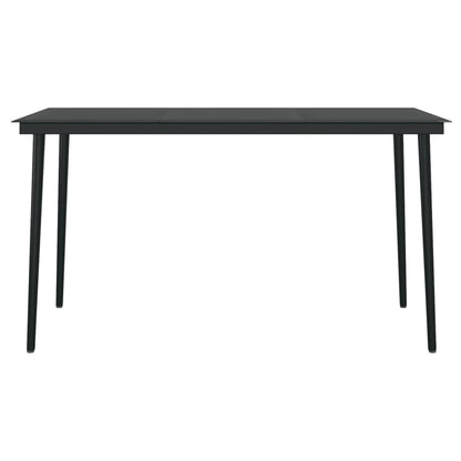 Garden Dining Set | Black