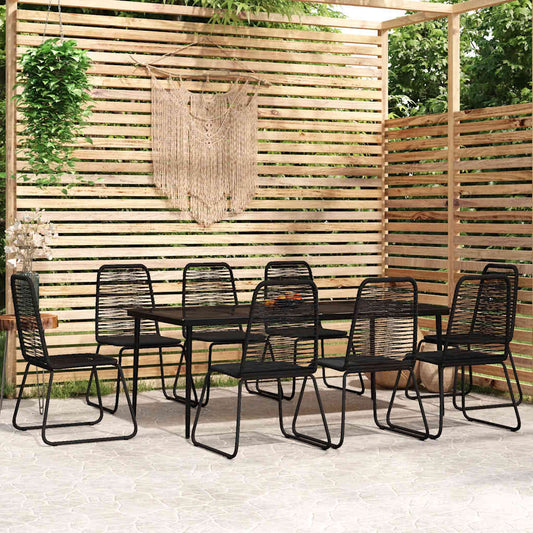 Garden Dining Set | Black