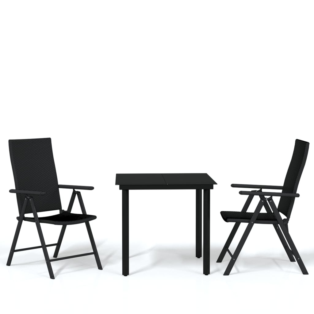 Garden Dining Set | Black