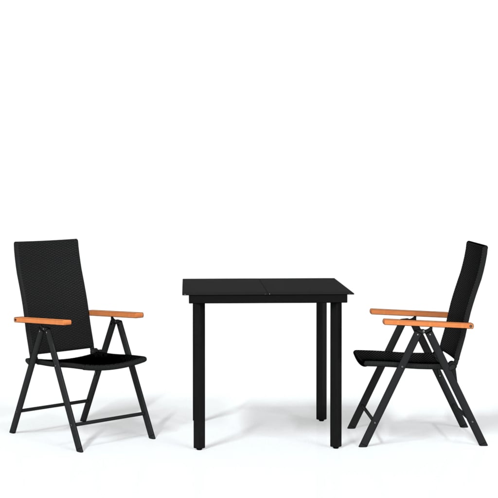 Garden Dining Set | Black