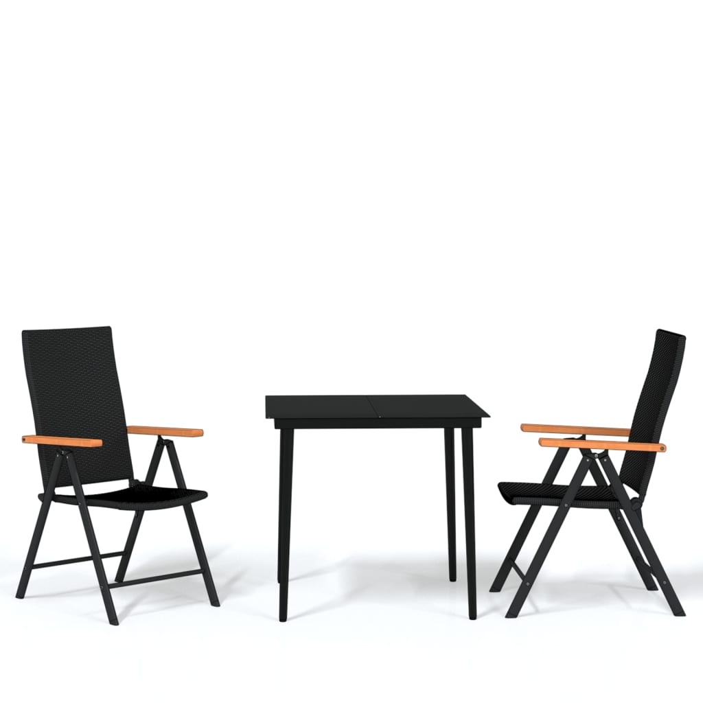 Garden Dining Set | Black
