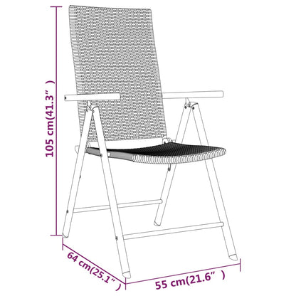 Garden Dining Set | Black