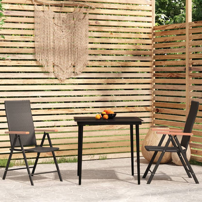 Garden Dining Set | Black