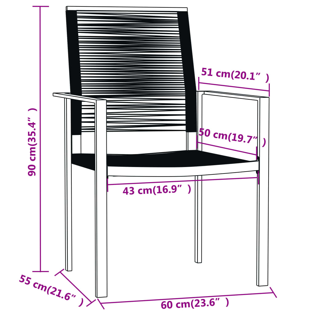 Dining Set | Black