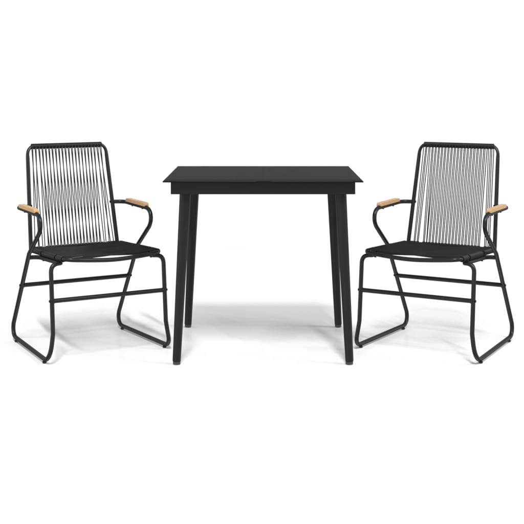 Garden Dining Set | Black