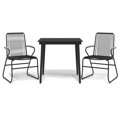 Garden Dining Set | Black