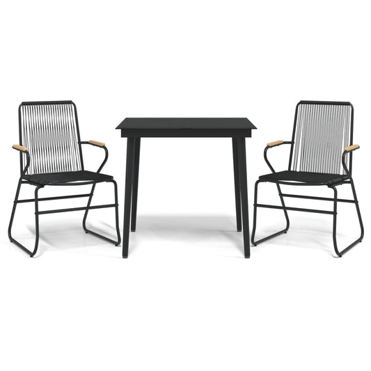 Garden Dining Set | Black