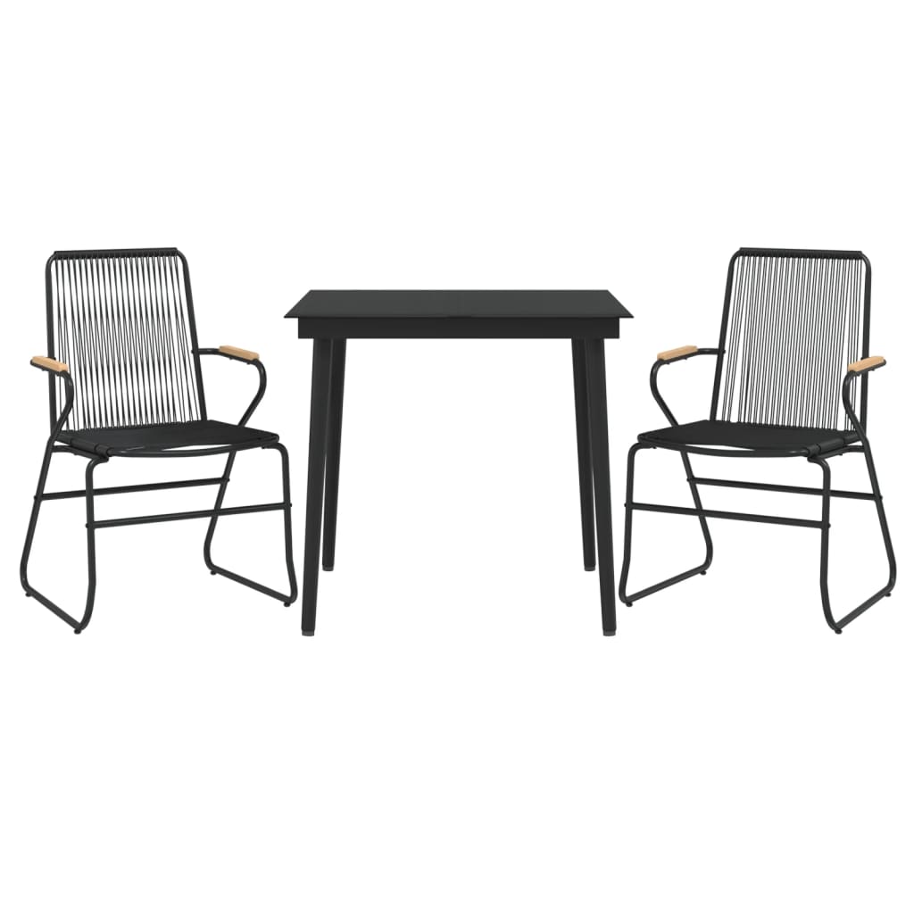 Garden Dining Set | Black