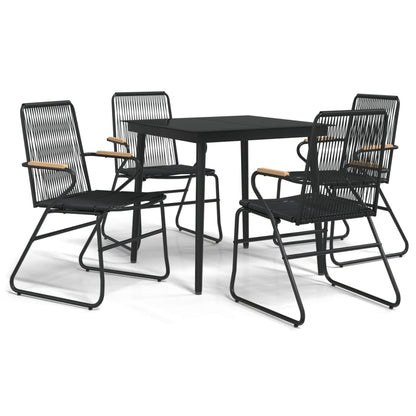 Garden Dining Set | Black