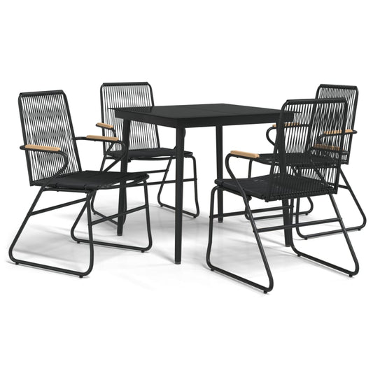 Garden Dining Set | Black