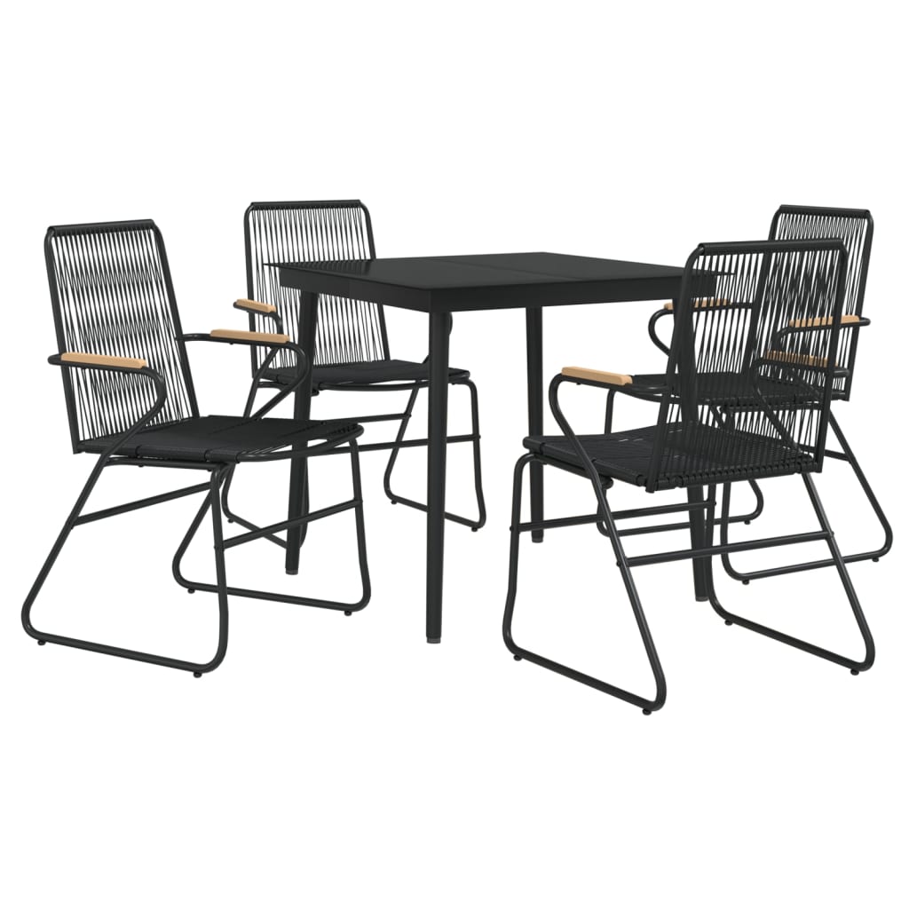 Garden Dining Set | Black