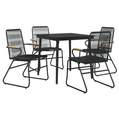Garden Dining Set | Black