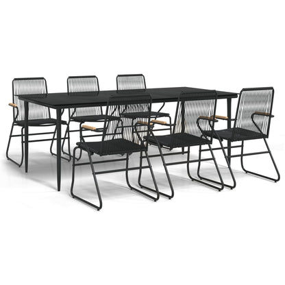 Garden Dining Set | Black