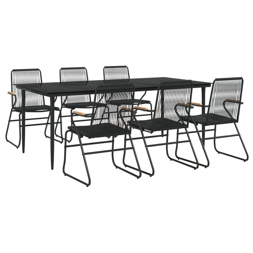 Garden Dining Set | Black