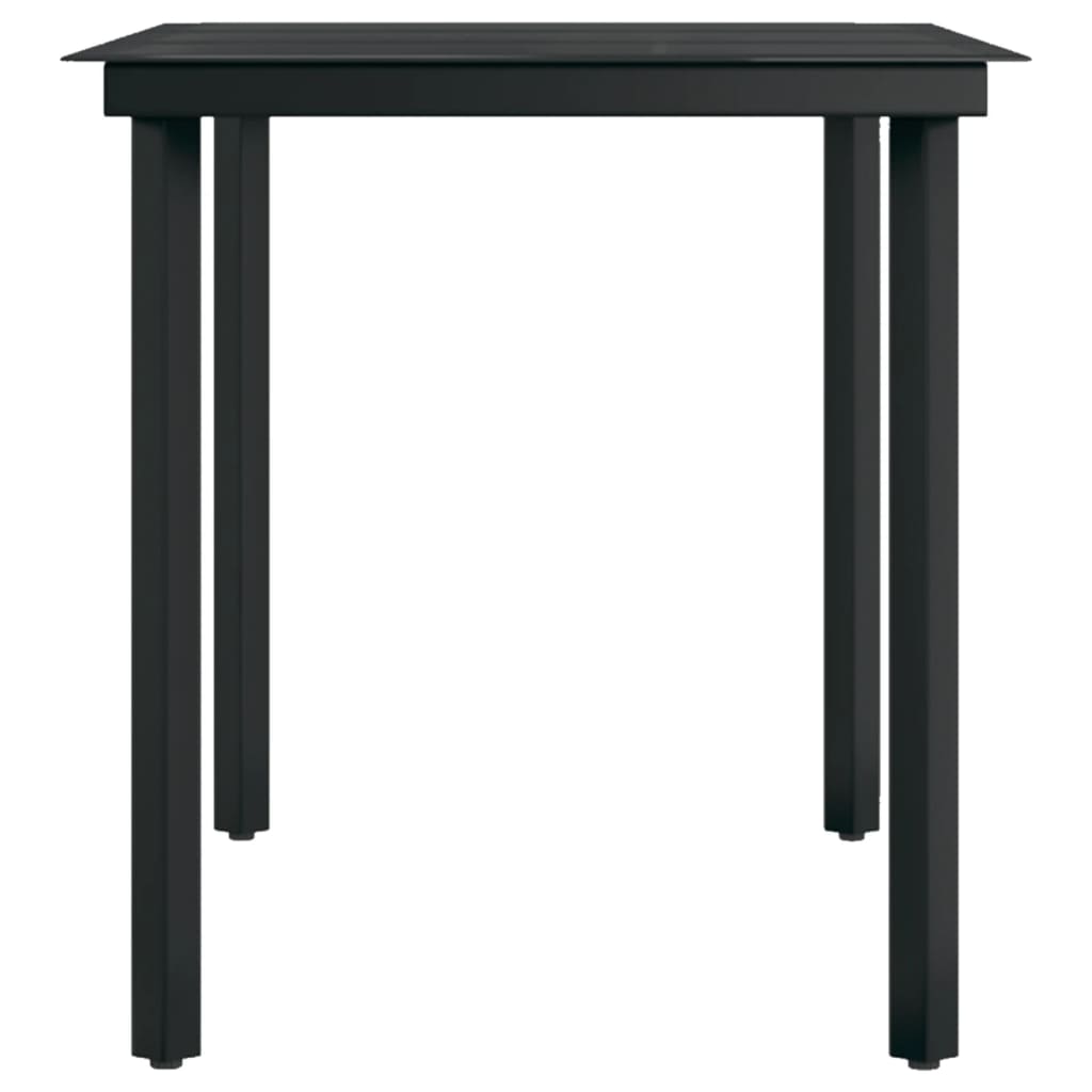 Garden Dining Set | Brown and Black