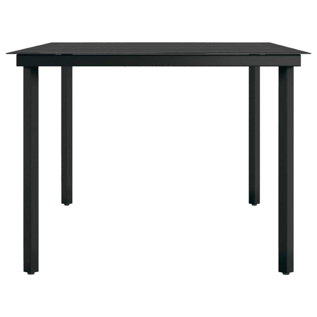 Garden Dining Set | Brown and Black