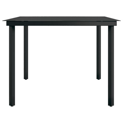 Garden Dining Set | Brown and Black