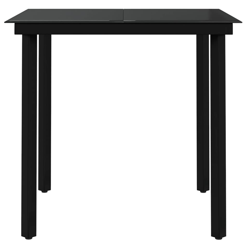 Garden Dining Set | Grey and Black
