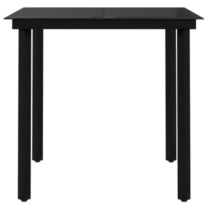 Garden Dining Set | Grey and Black