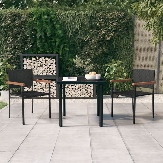 Garden Dining Set | Black