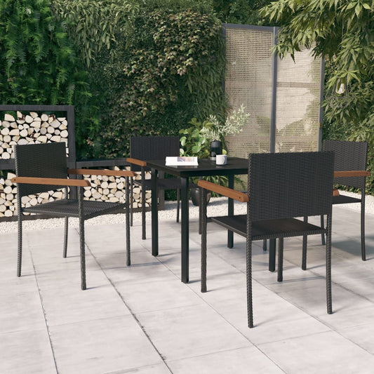Garden Dining Set | Black