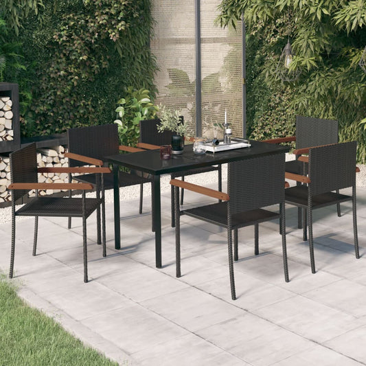 Garden Dining Set | Black