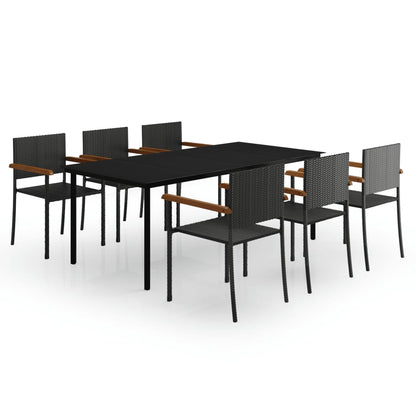 Garden Dining Set | Black
