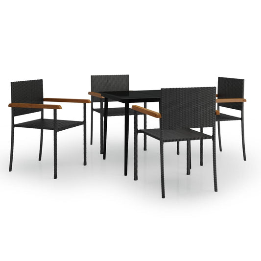 Garden Dining Set | Black
