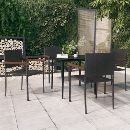 Garden Dining Set | Black