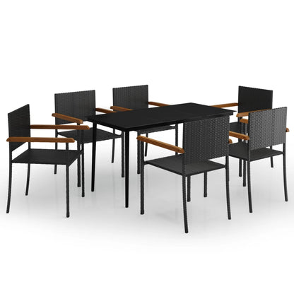 Garden Dining Set | Black