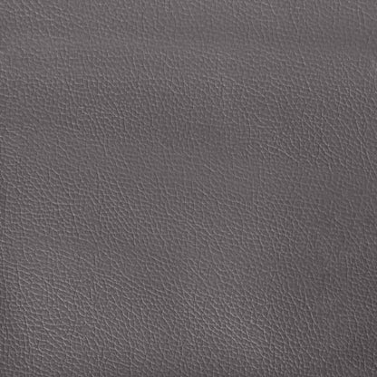 Recliner Chair Grey Faux Leather