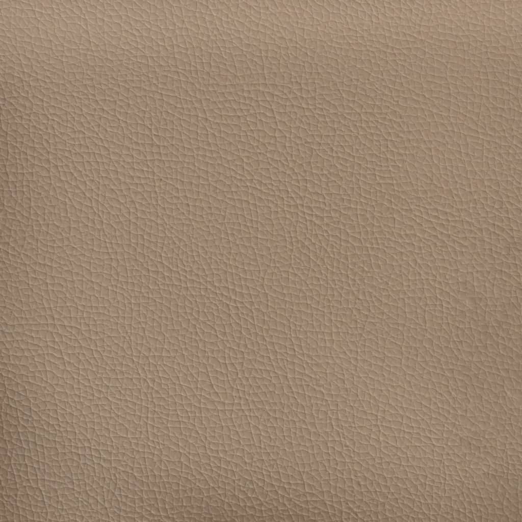 Recliner Chair Cappuccino Faux Leather