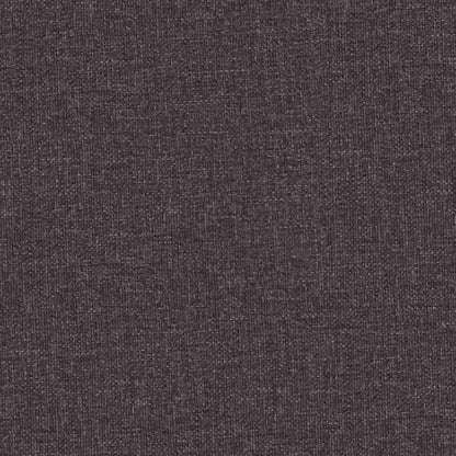Recliner Chair Dark Brown Fabric