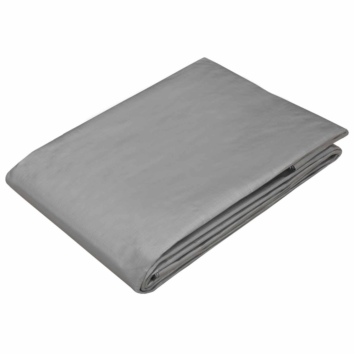 Tarpaulin 180 g/m² 6x12 m Grey HDPE