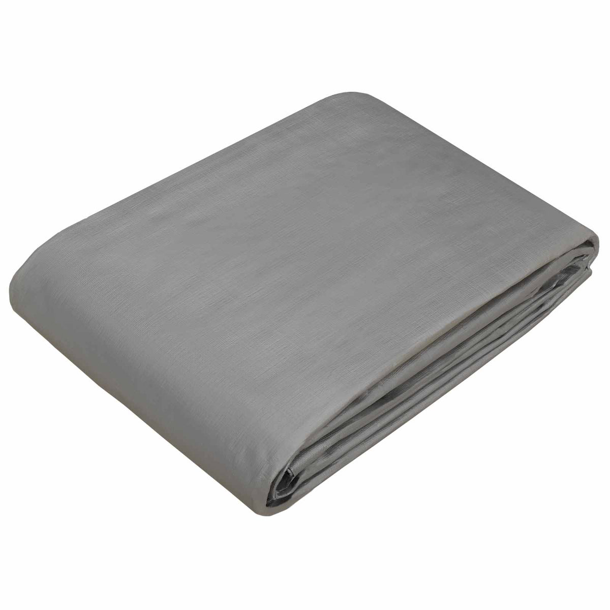 Tarpaulin 260 g/m² 6x12 m Grey HDPE
