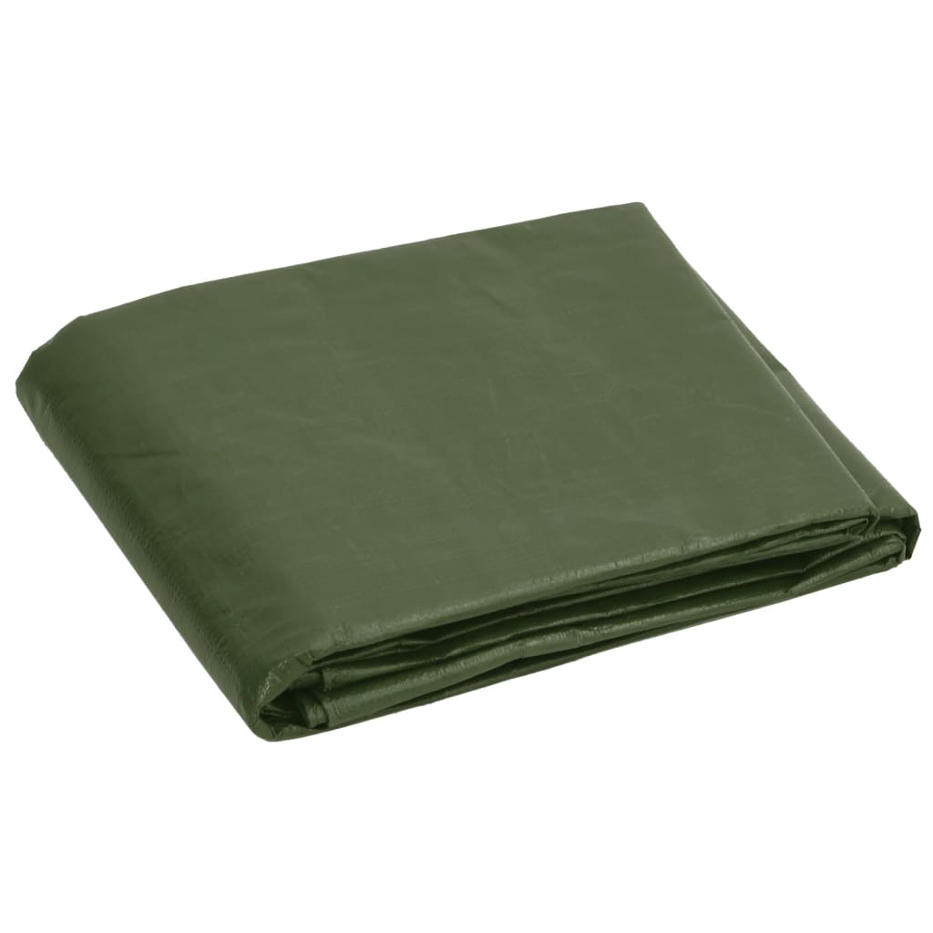 Tarpaulin 180 g/m² 3x3 m Green HDPE