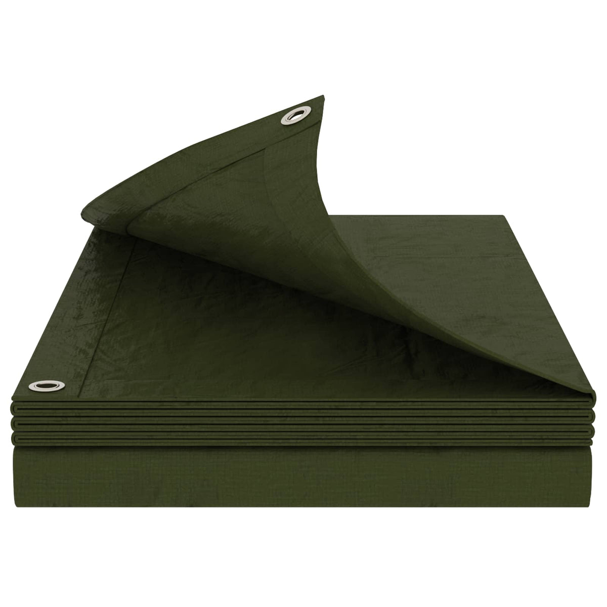 151540 vidaXL Tarpaulin 180 g/m² 6x10 m Green HDPE