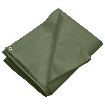 Tarpaulin 260 g/m² 8x10 m Green HDPE