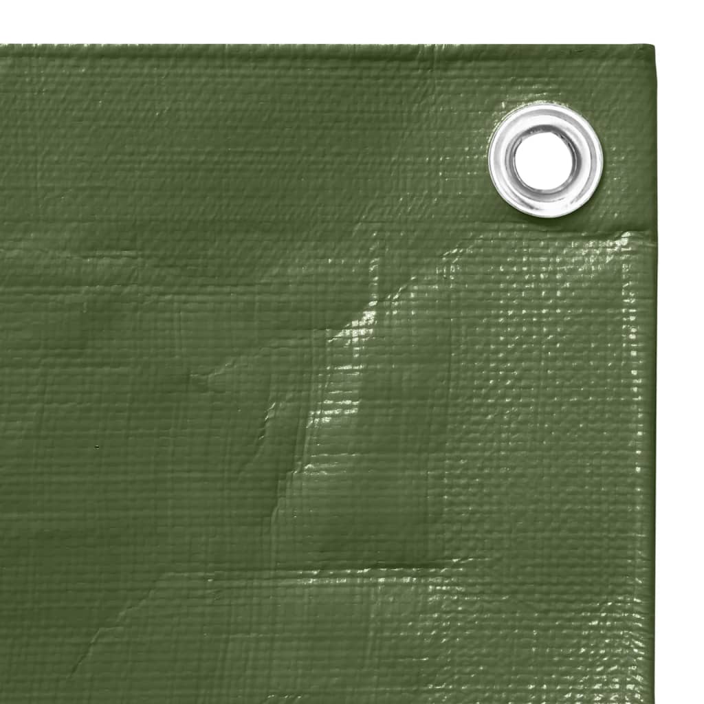 Tarpaulin 260 g/m² 8x10 m Green HDPE