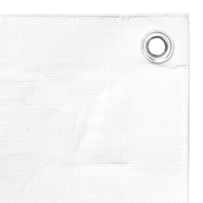 Tarpaulin 260 g/m² 3x4 m White HDPE